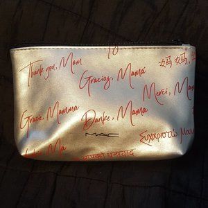 MAC Silver Mom Appreciation Makeup Bag
